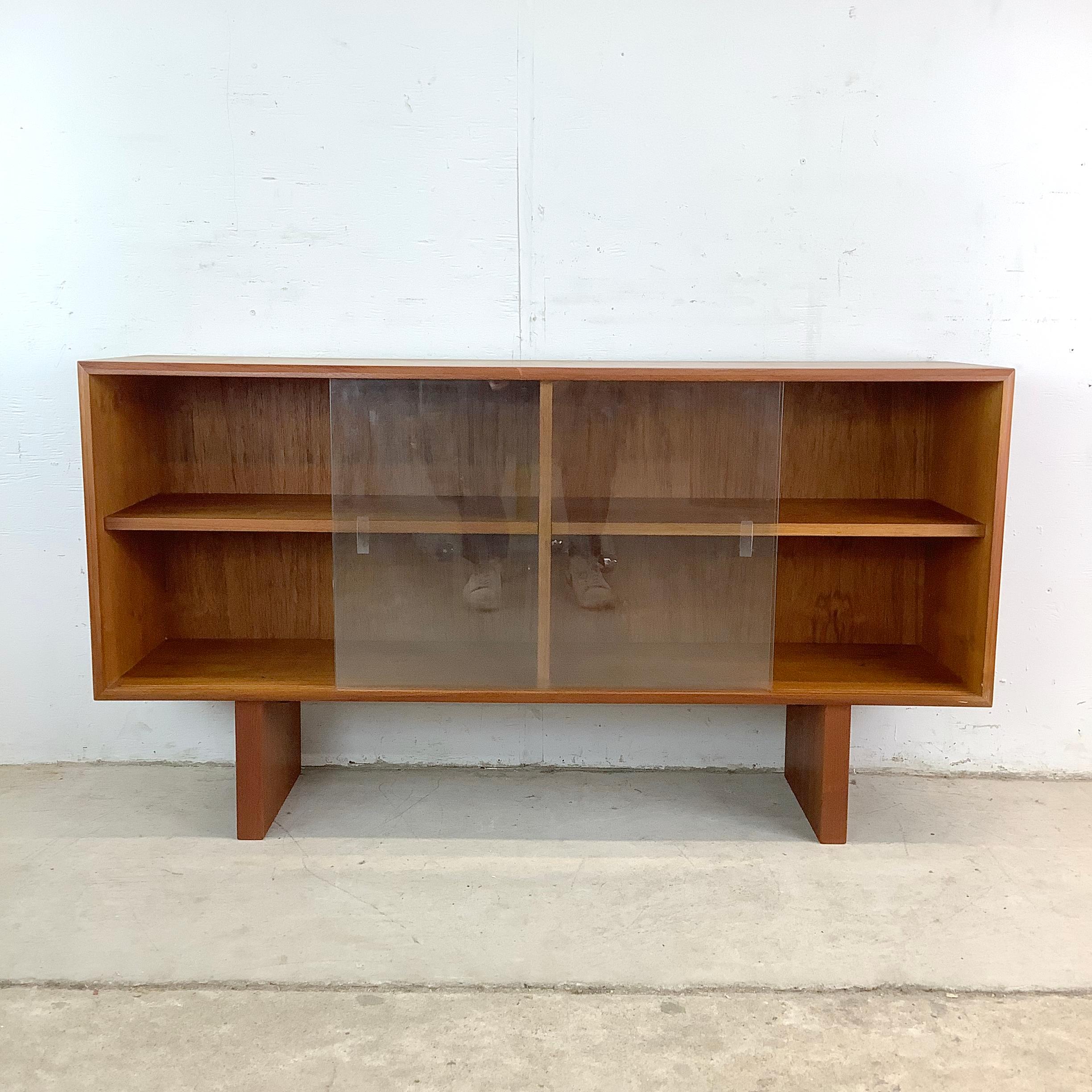 Vintage Modern Teak Bücherregal Topper im Zustand „Gut“ im Angebot in Trenton, NJ