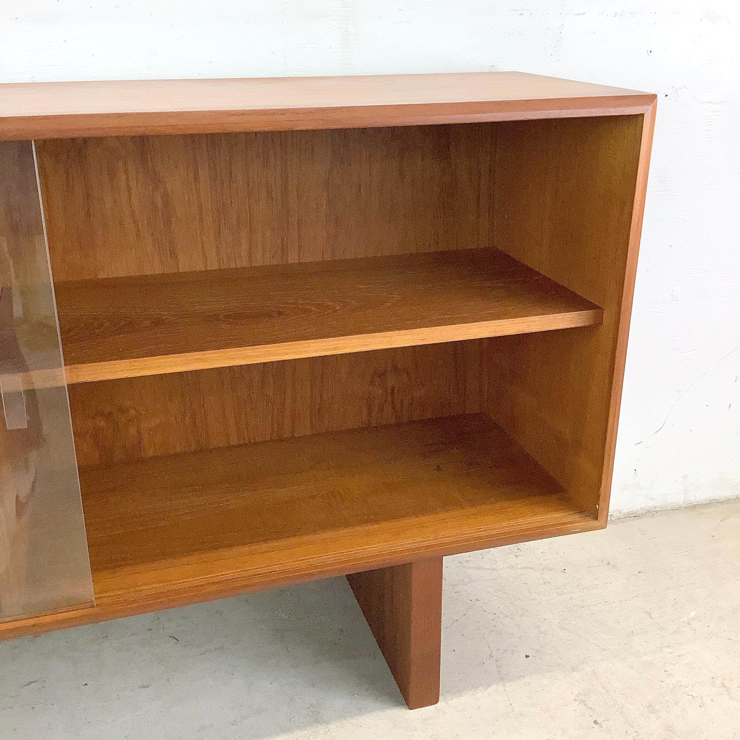 Vintage Modern Teak Bücherregal Topper (20. Jahrhundert) im Angebot