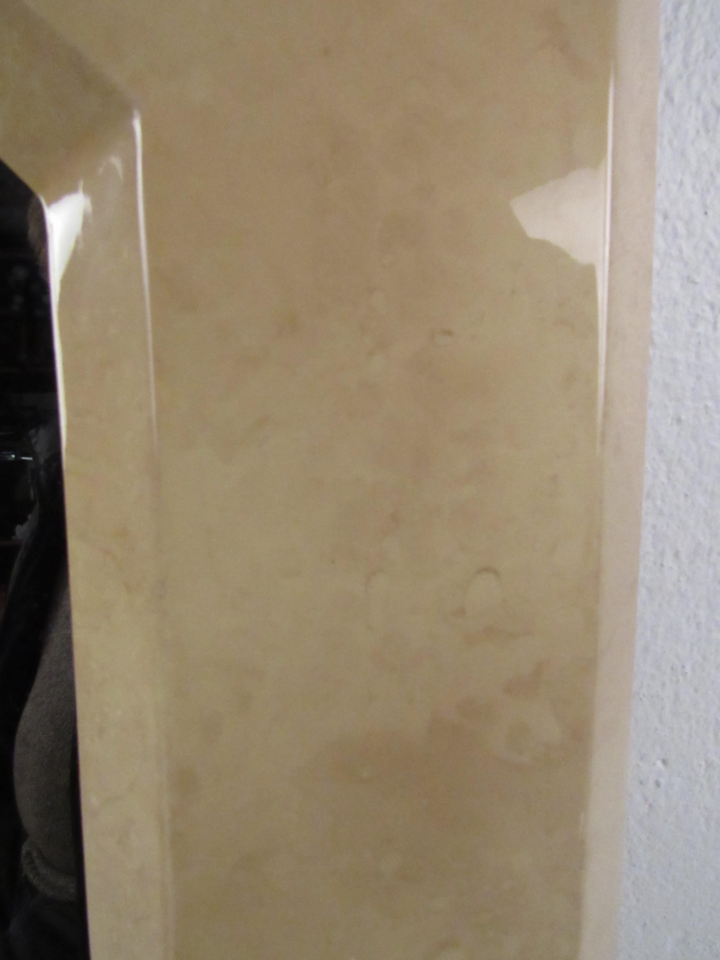 Vintage Modern Tessellated Mirror For Sale 4