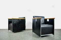 Vintage Modern the Box Easy Chairs by Mazairac & Boonzaaijer for Castelijn, 80s