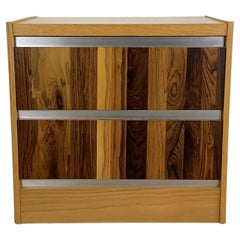 Vintage Modern Two Drawer Nightstand