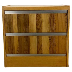 Vintage Modern Two Drawer Nightstand