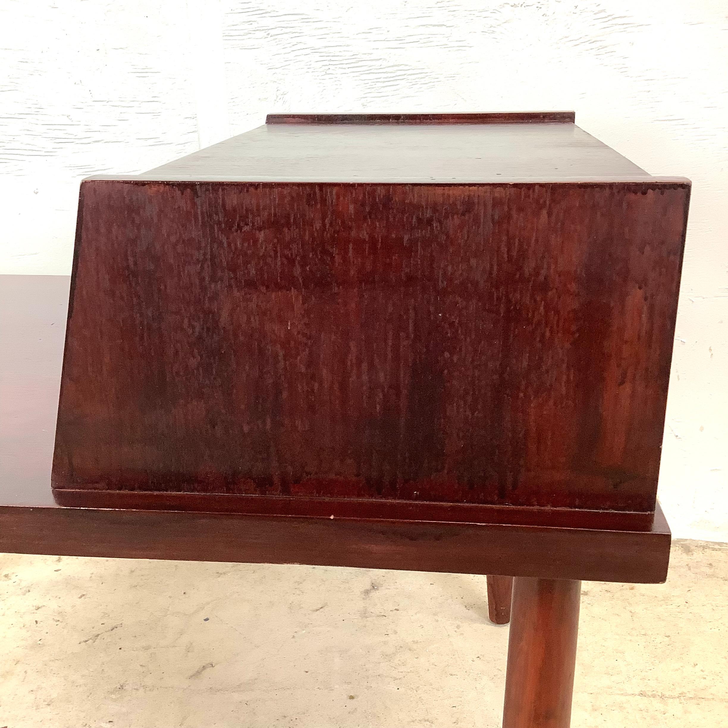 Vintage Modern Two Tier End Table 3