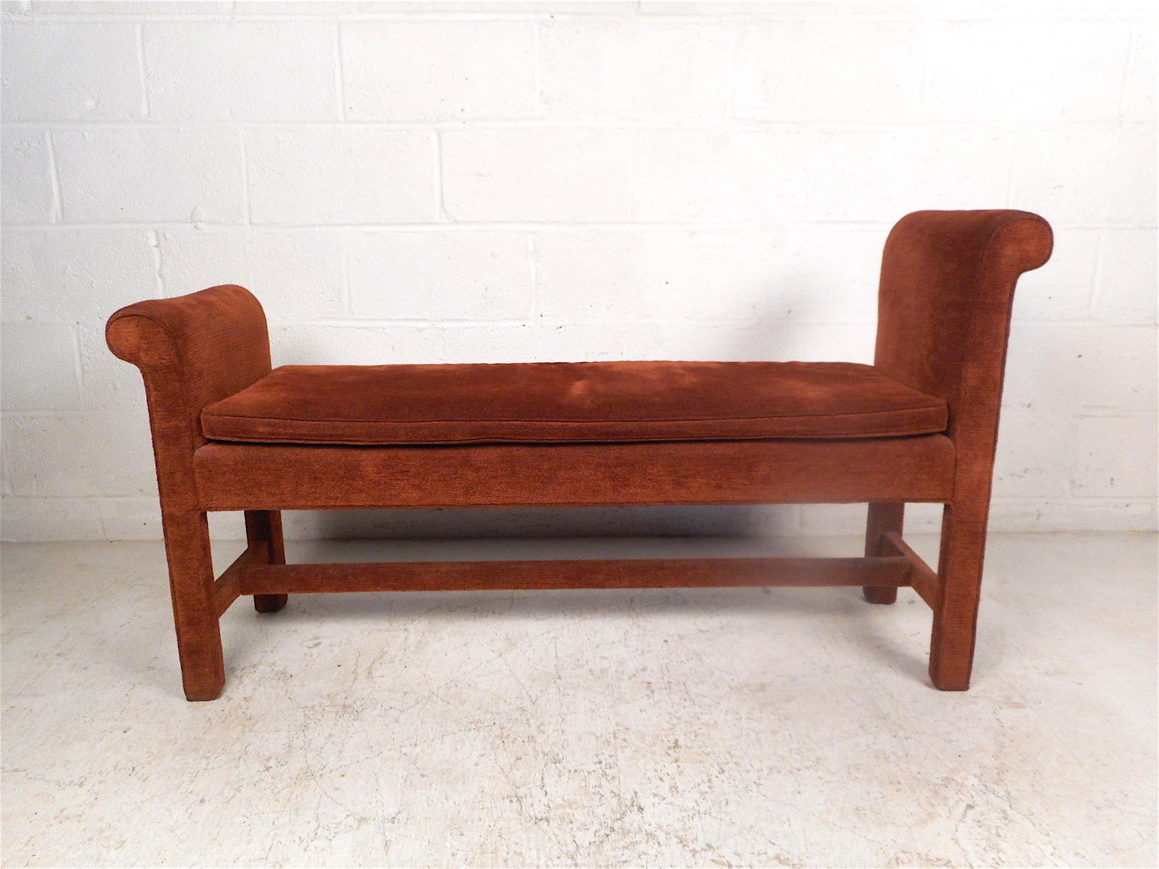 modern settee bench