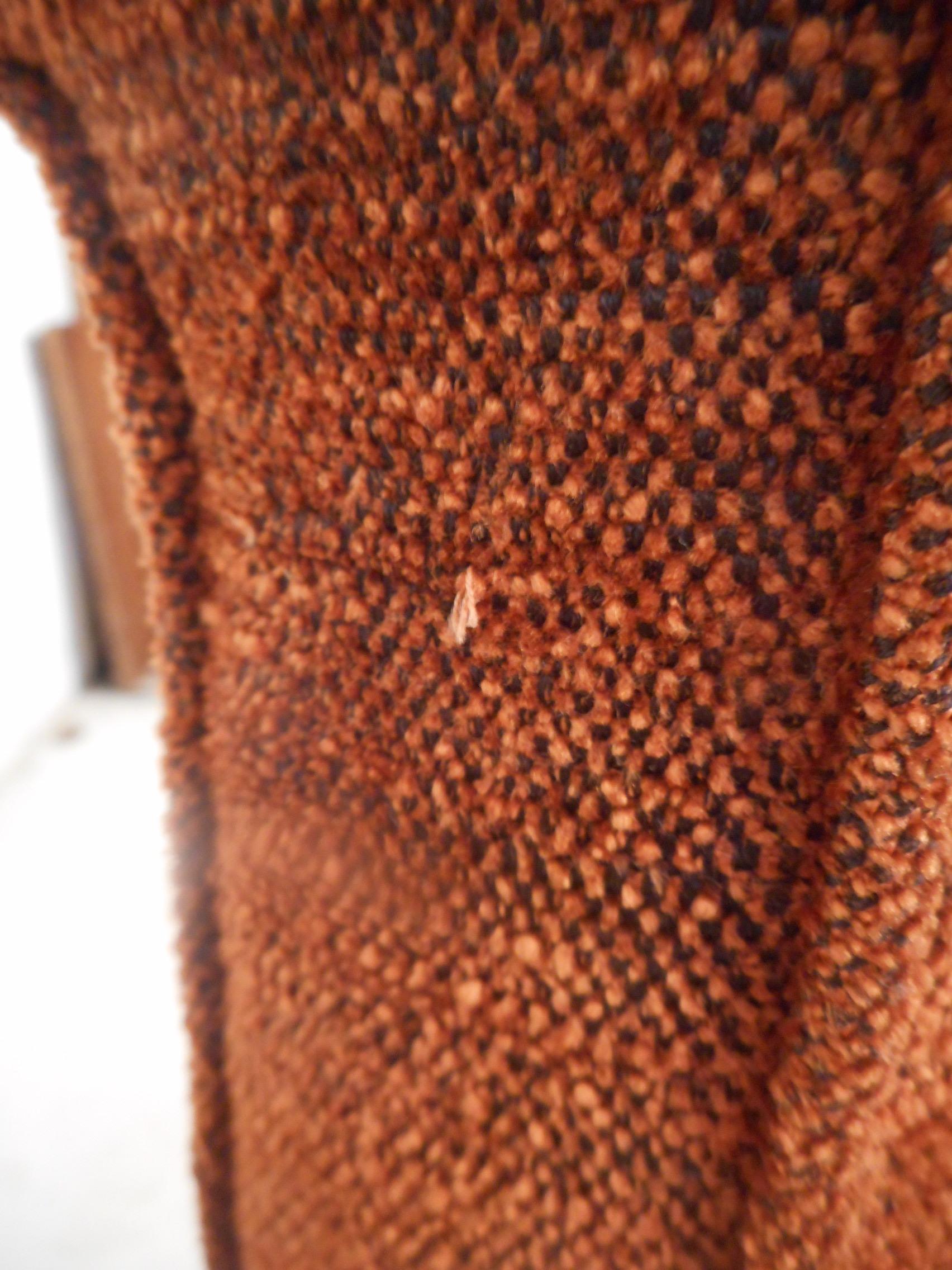 Vintage Modern Upholstered Settee Bench 2