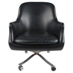 Vintage Modern Vinyl Office Chair