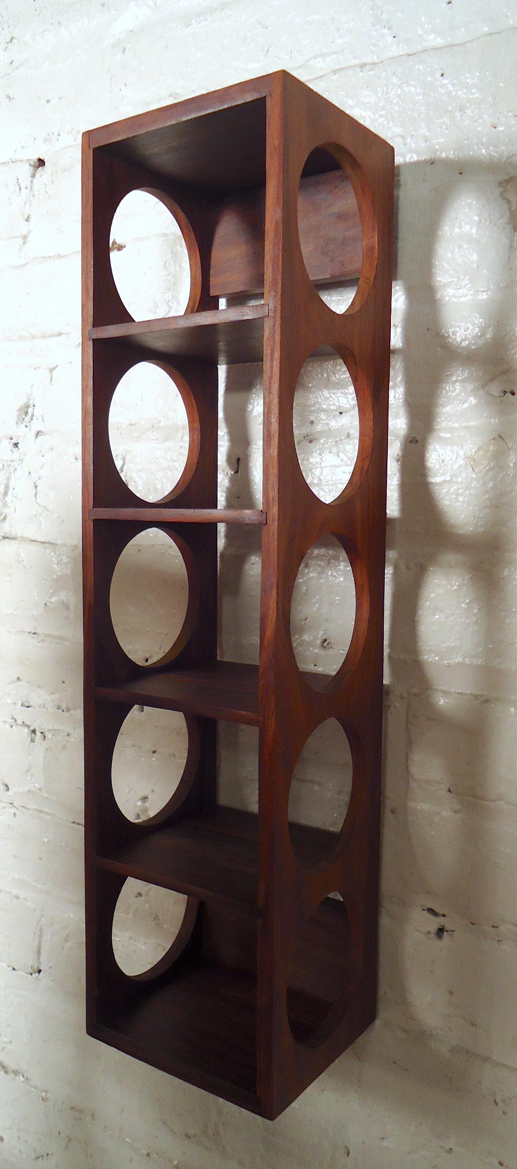 Mid-20th Century Vintage Modern Wall Hanging Wine Racks