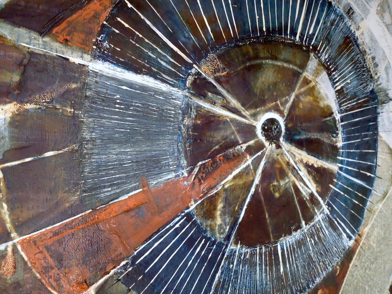 Vintage Modern Wall Painting For Sale at 1stDibs