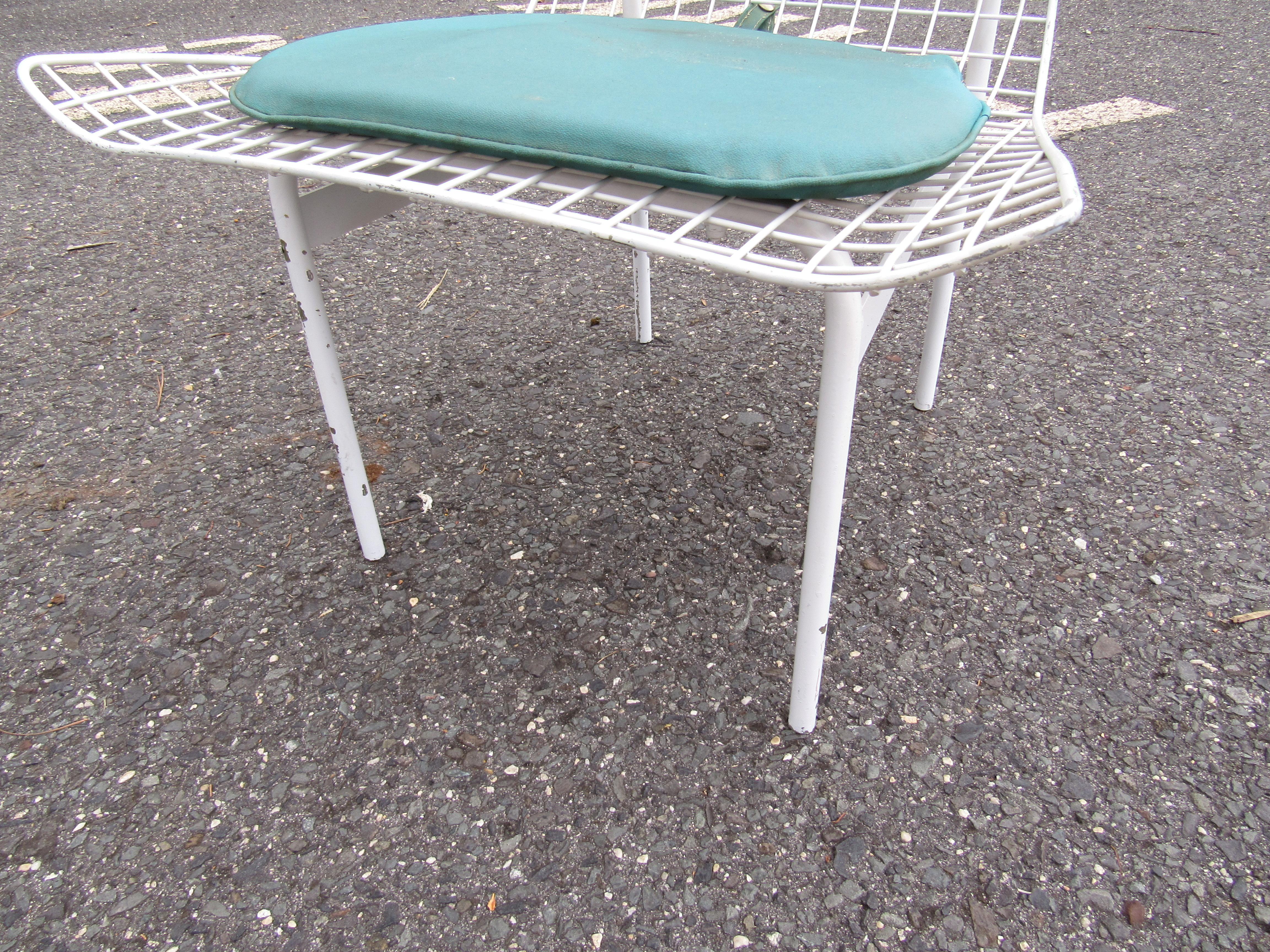 metal mesh patio chairs