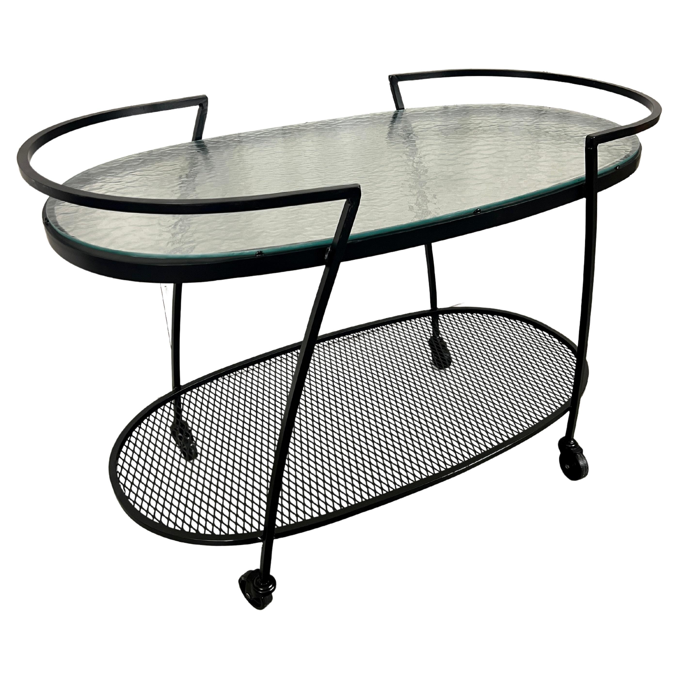 Vintage Modern "Woodard" Bar Cart