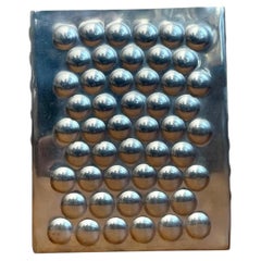 Vintage Modernist Aluminum Vase