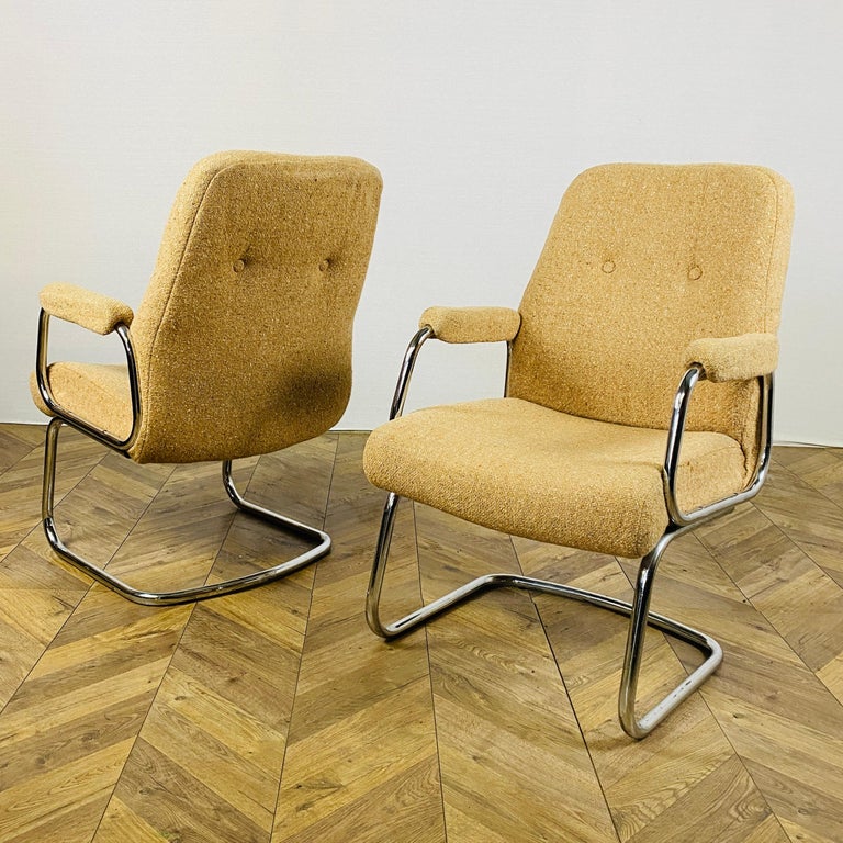 Vintage Modernist Armchairs by Evertaut, Set of 2 at 1stDibs