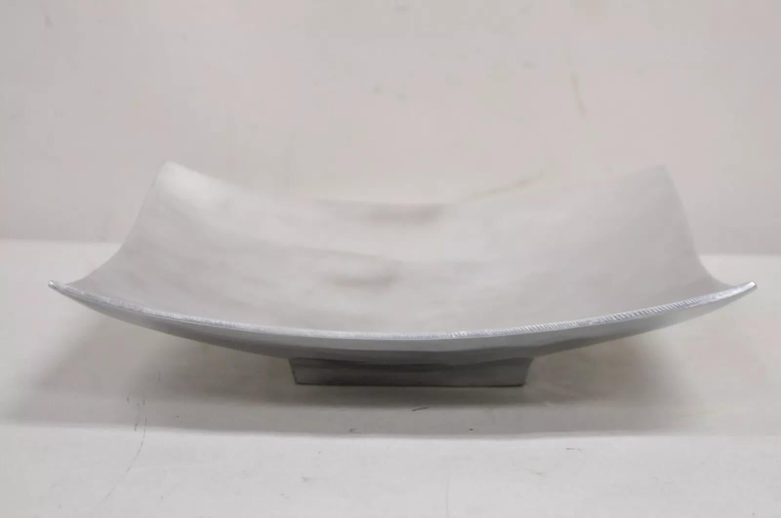 Vintage Modernist Cast Aluminum 12