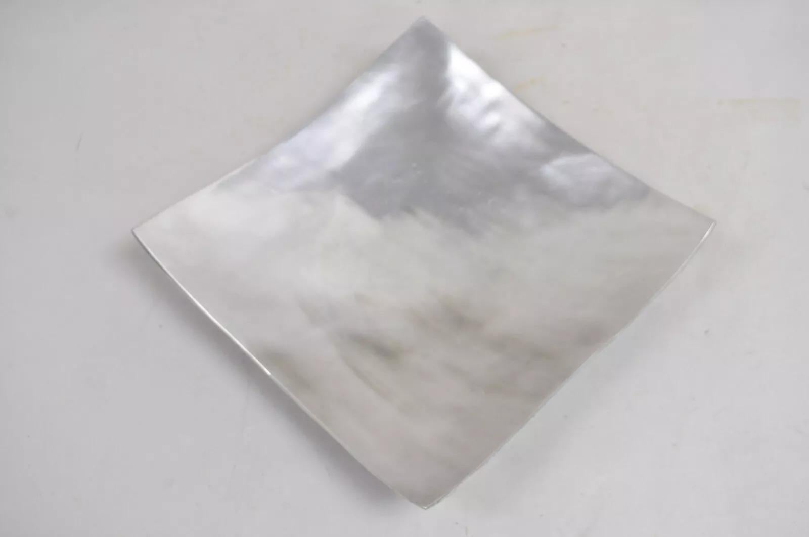 Unknown Vintage Modernist Cast Aluminum 12