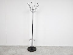 Vintage Modernist Coat Stand after Jacques Adnet, 1950s