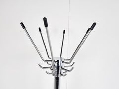Vintage Modernist Coat Stand after Jacques Adnet, 1950s