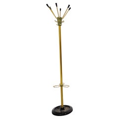 Vintage Modernist Coat Stand by Jacques Adnet, 1950s