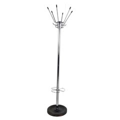 Vintage Modernist Coat Stand by Jacques Adnet, 1950s