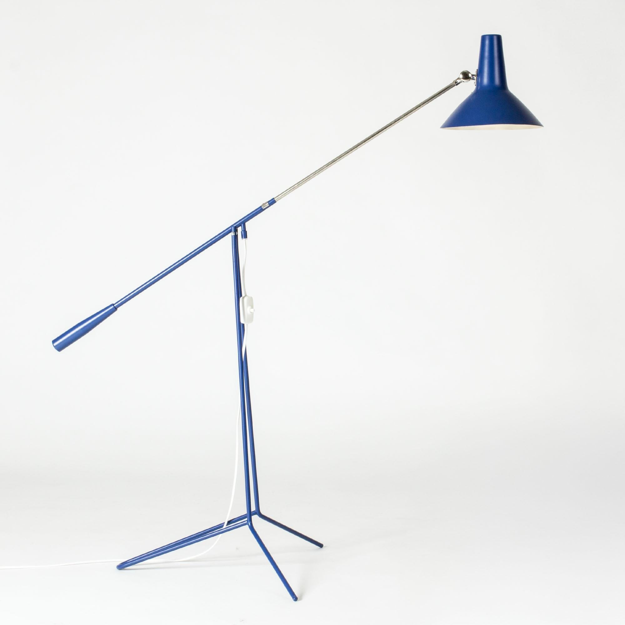Lampadaire moderniste vintage, ASEA, Suède, années 1950 en vente 2