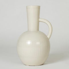 Vintage Modernist Floor Vase by Andersson & Johansson Höganäs, Sweden, 1940s