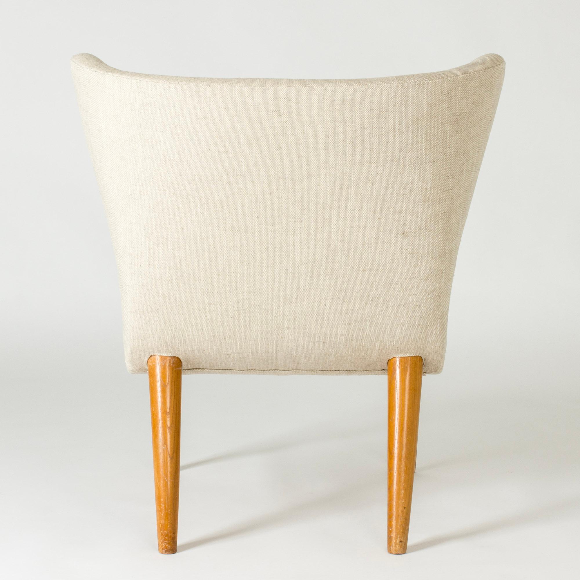 Vintage Modernist Lounge Chairs by Erik Karlén, Sweden, 1940s For Sale 1