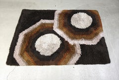 Tapis moderniste vintage  par Desso, années 1970