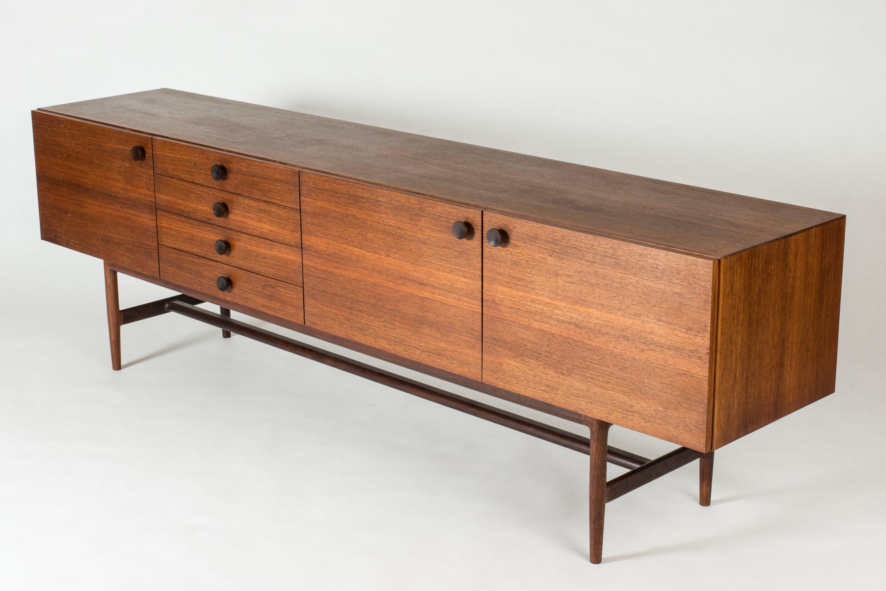 Vintage Modernist Sideboard by Ib Kofod Larsen, Denmark, 1960s In Good Condition For Sale In Stockholm, SE