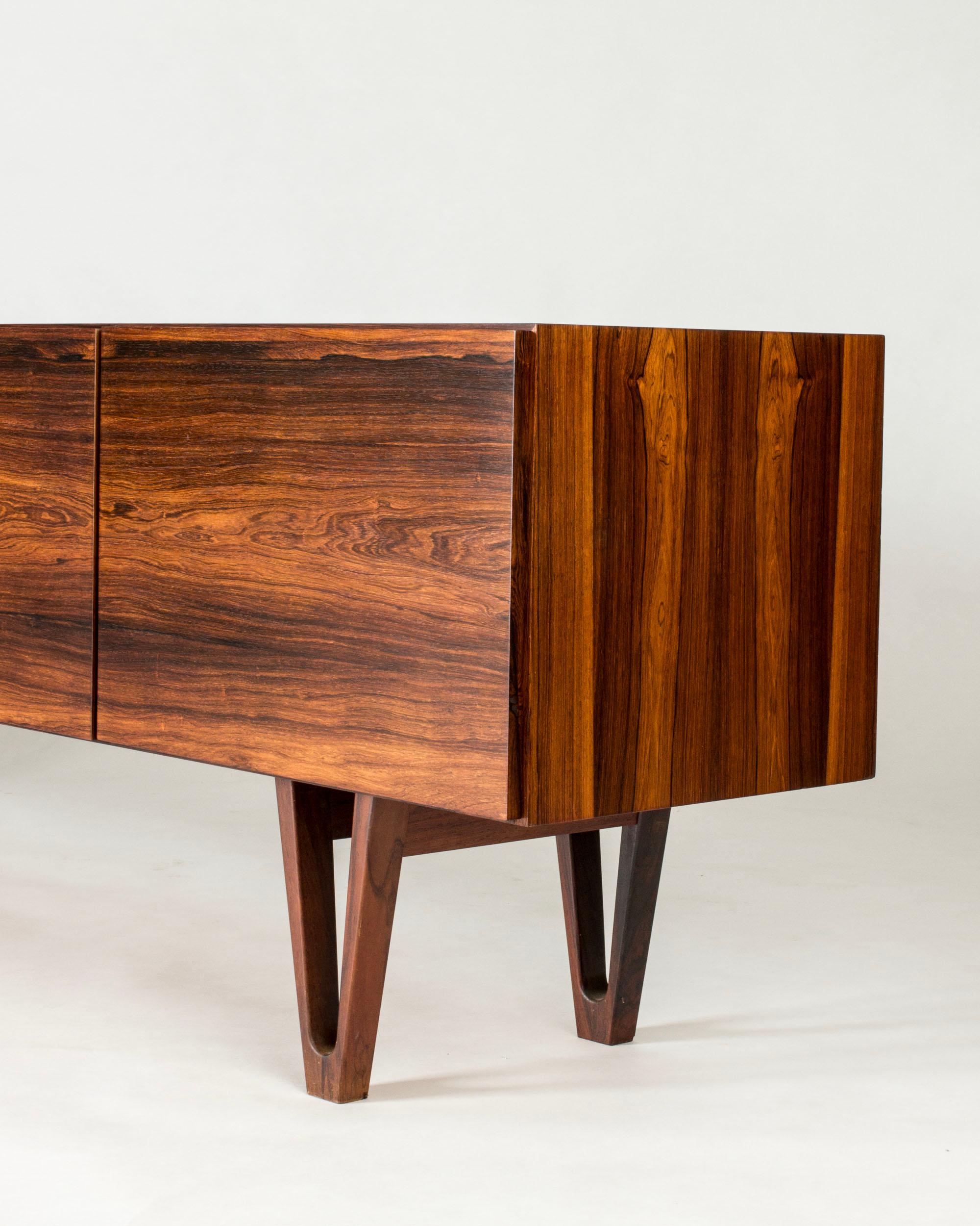 Rosewood Vintage Modernist Sideboard by Ib Kofod Larsen, Sweden, 1960s For Sale
