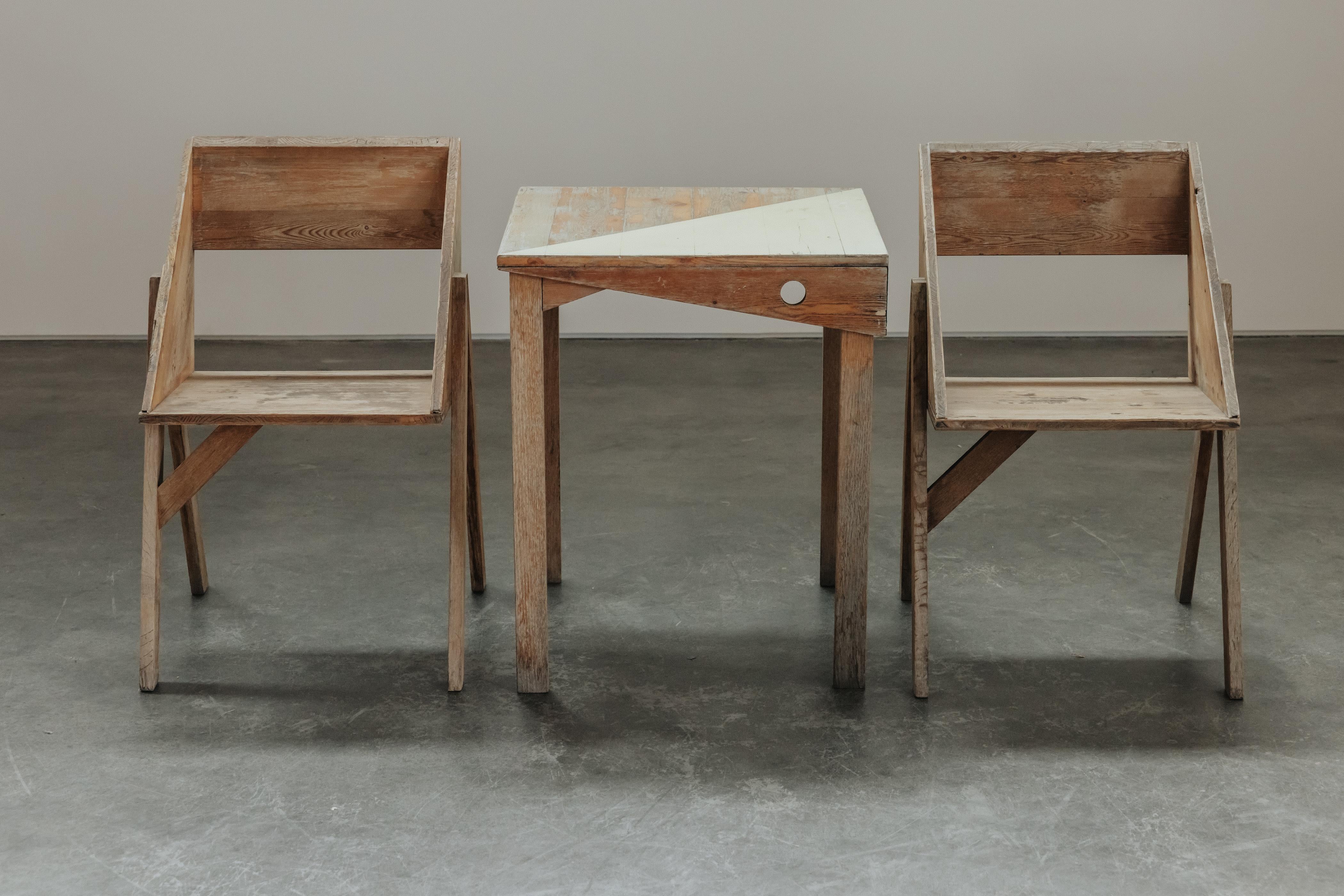 Set de table moderniste vintage de France, Circa 1970 en vente 6