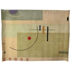 Retro Modernist Wool Rug by Meinecke Collection Exclusively for Herman Miller