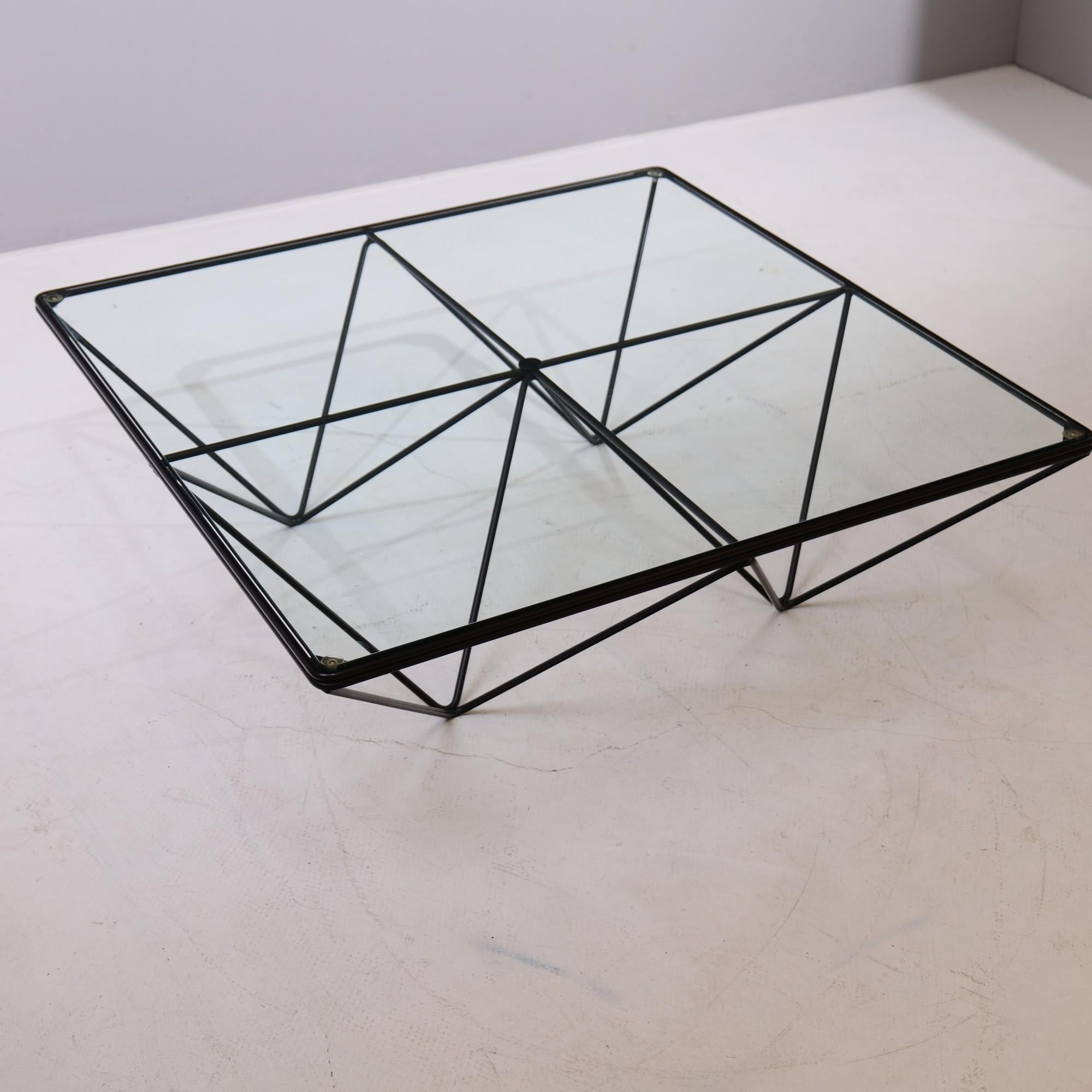 Post-Modern Vintage Modernistic Coffee Table in Style of Paolo Piva for B&B Italia