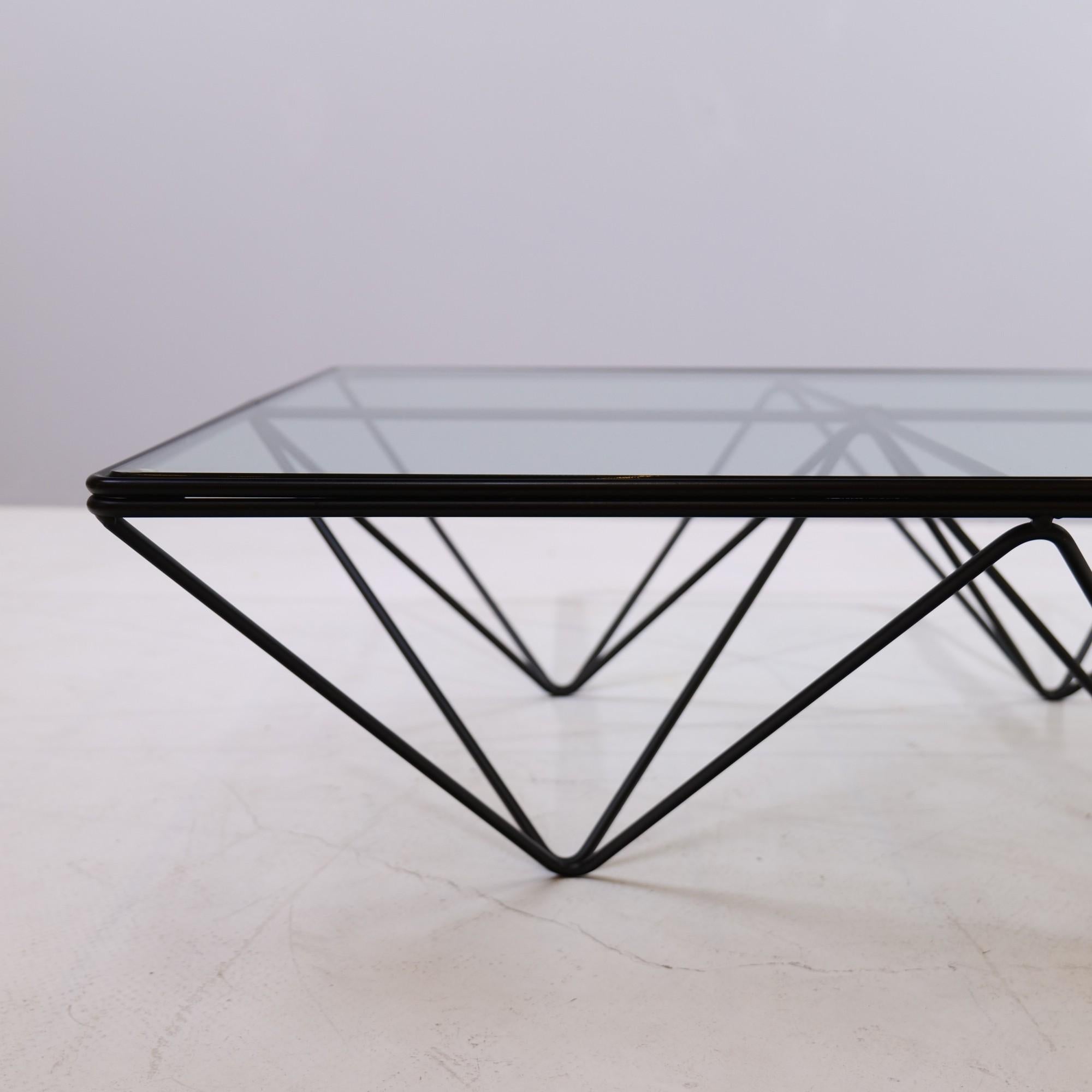Italian Vintage Modernistic Coffee Table in Style of Paolo Piva for B&B Italia