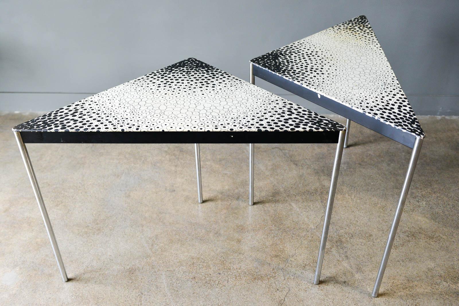 Aluminum Vintage Modular Console or Square Table