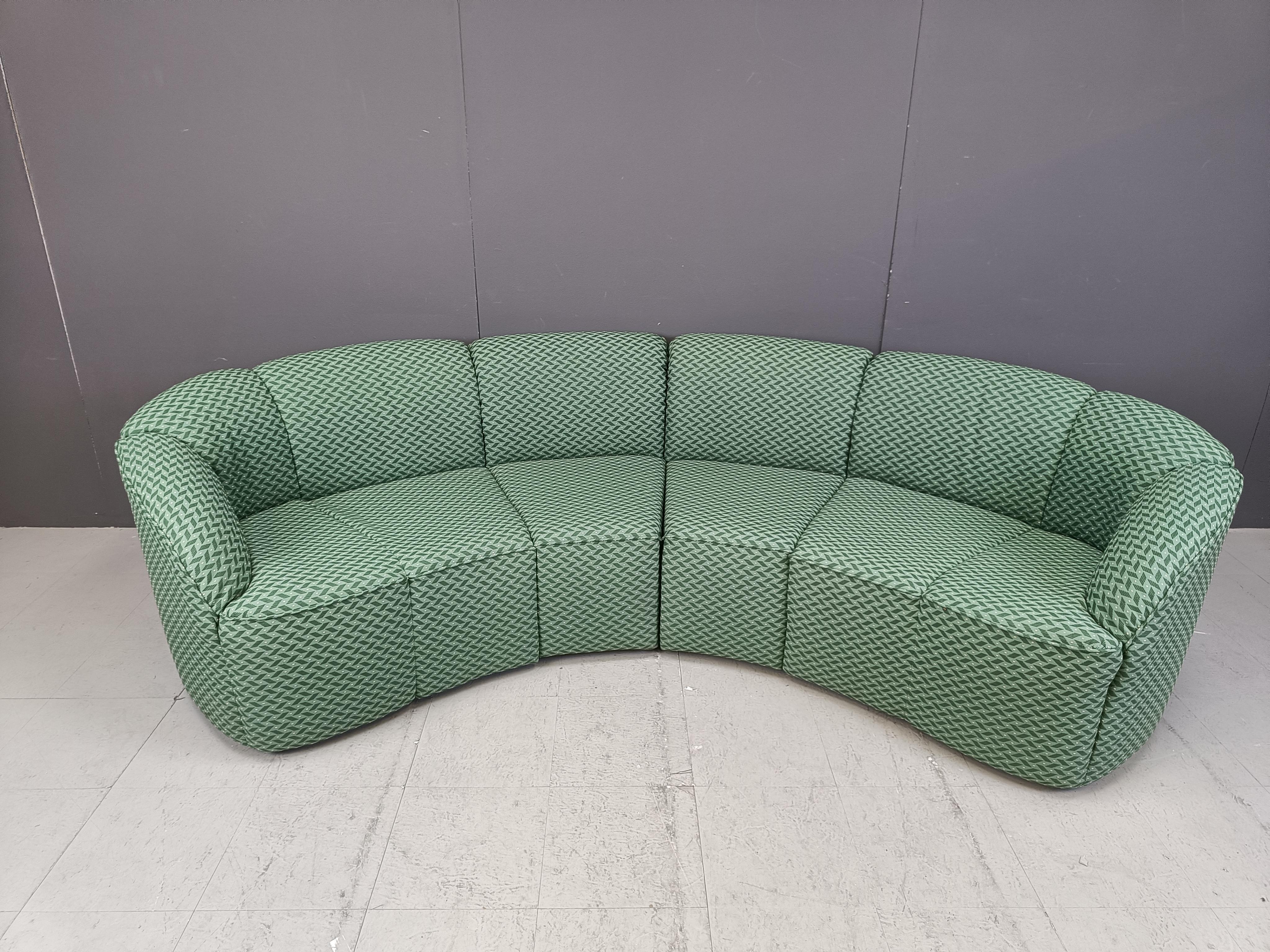 Mid-Century Modern Vintage modular Piccolino sofa by Walter/Wilhelm Knoll