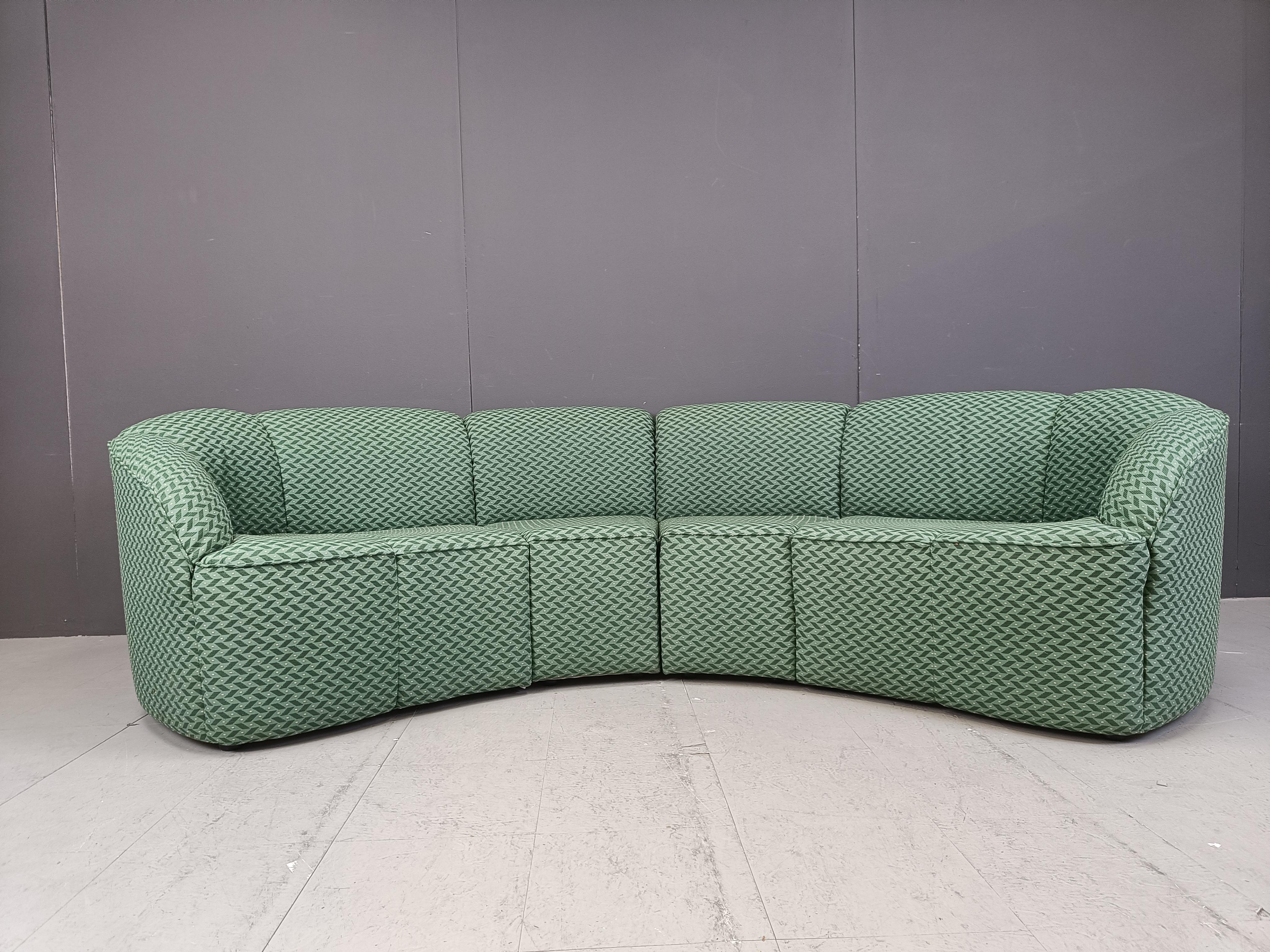 Vintage modular Piccolino sofa by Walter/Wilhelm Knoll In Good Condition In Leuven, Vlaams Gewest