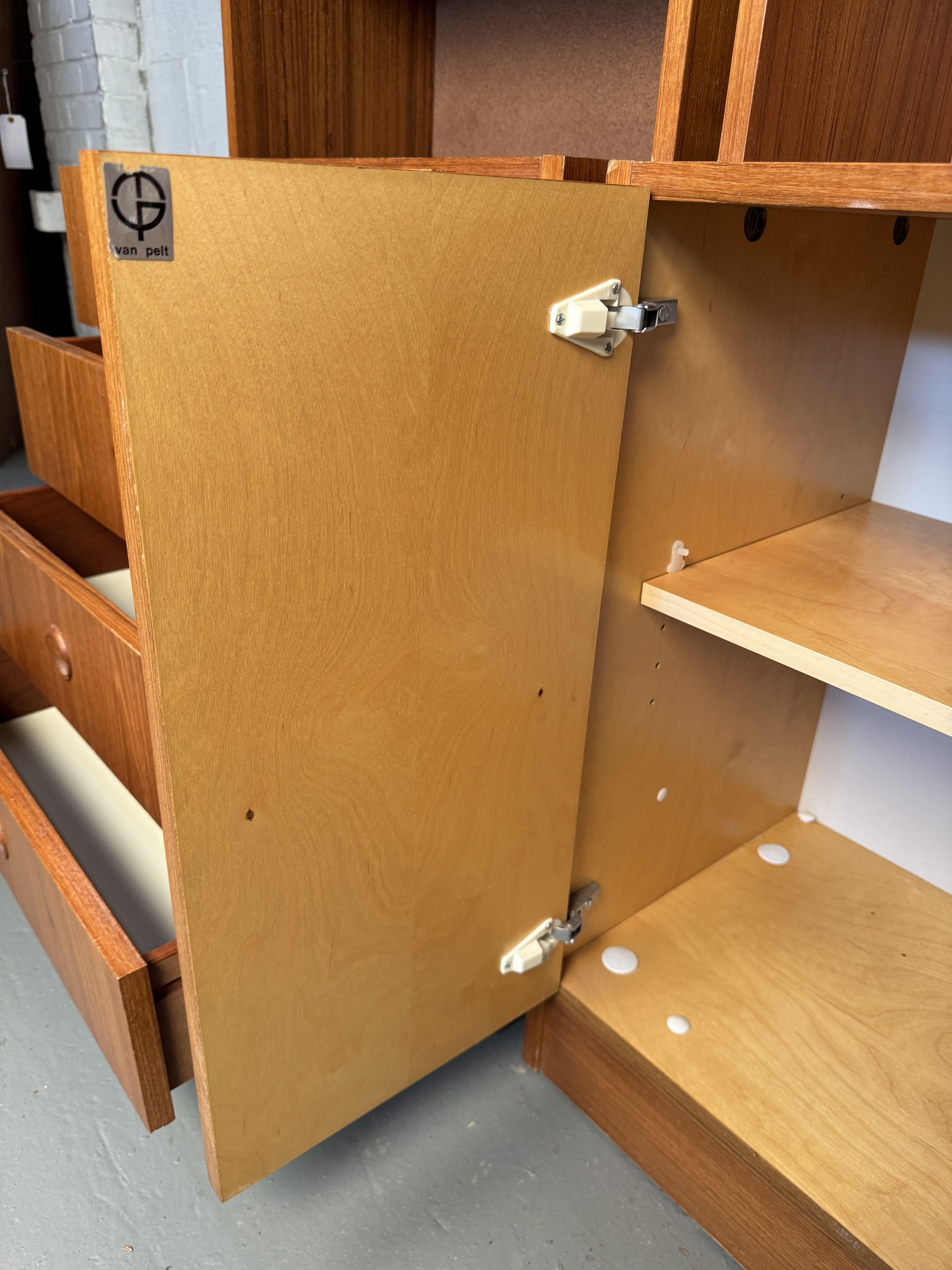 Estanterías modulares vintage de Van Pelt en venta 3