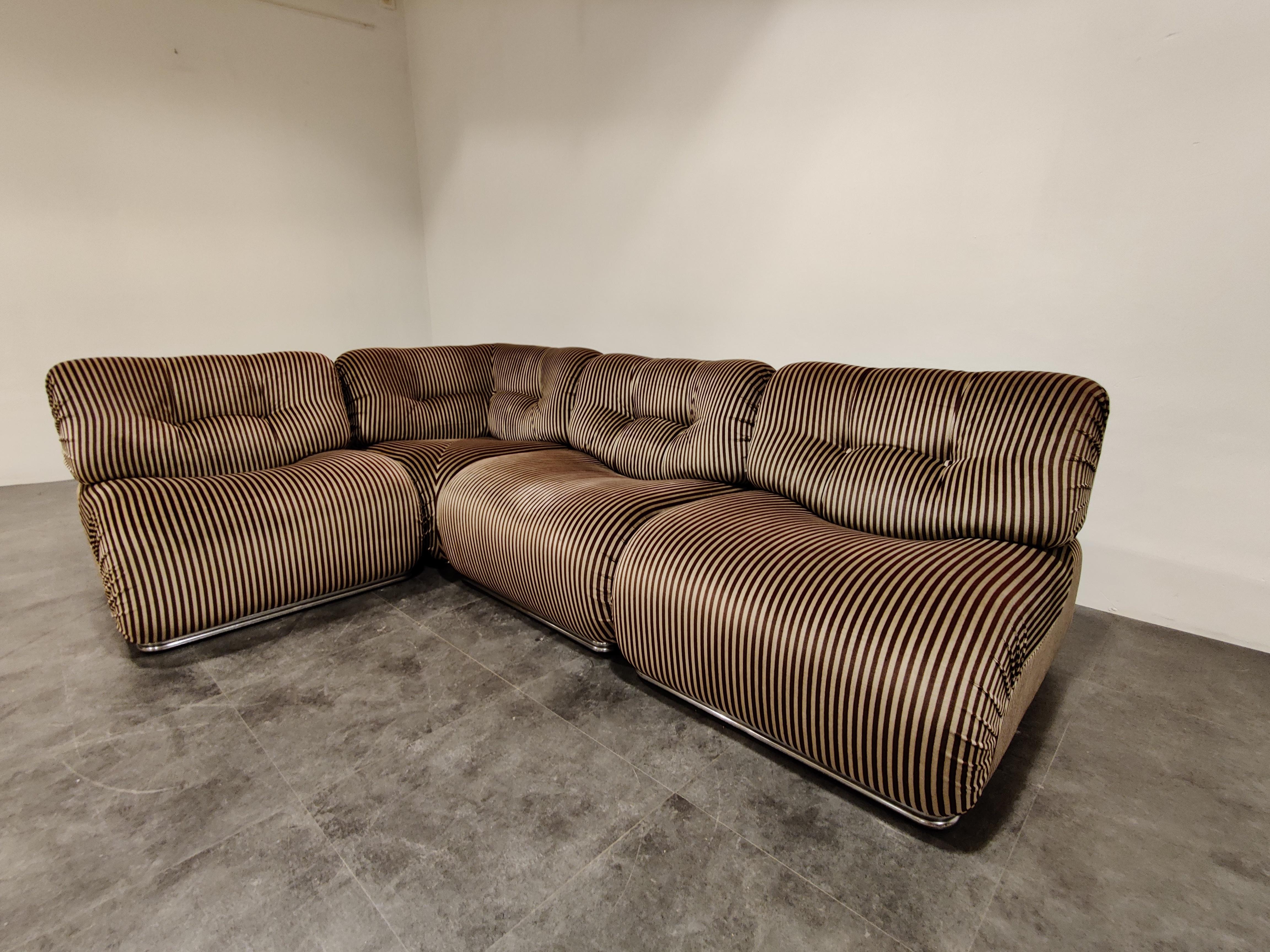 retro modular sofa