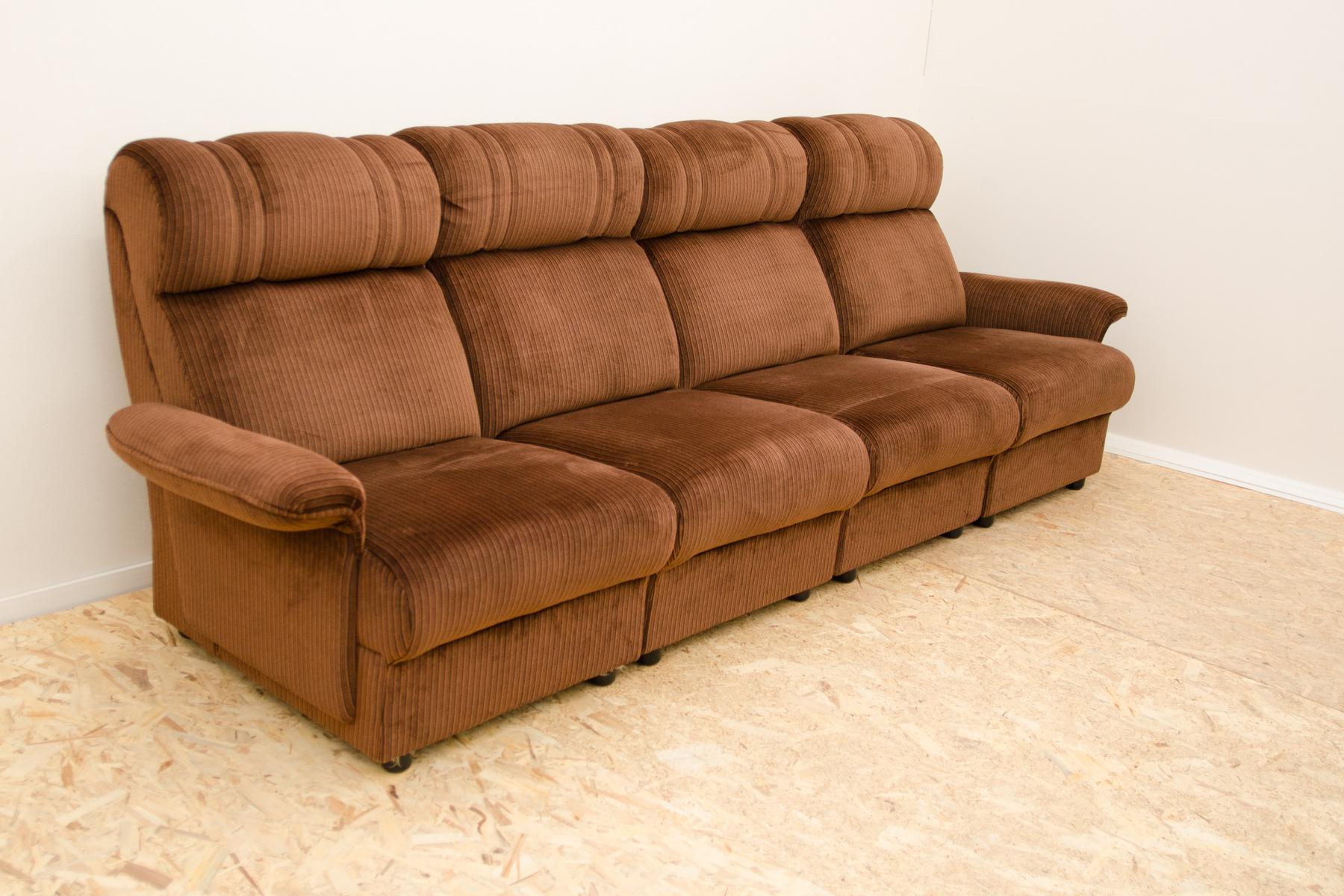 German Vintage modular sofa, 1980´s, West Europe For Sale
