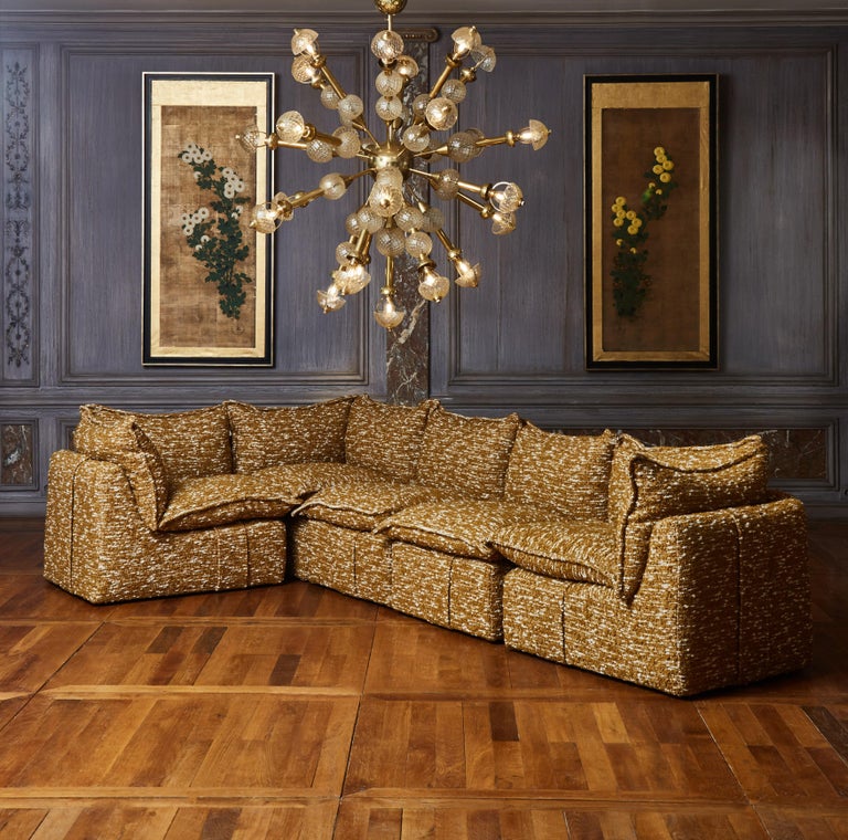 Vintage Modular Sofa, 70s at 1stDibs