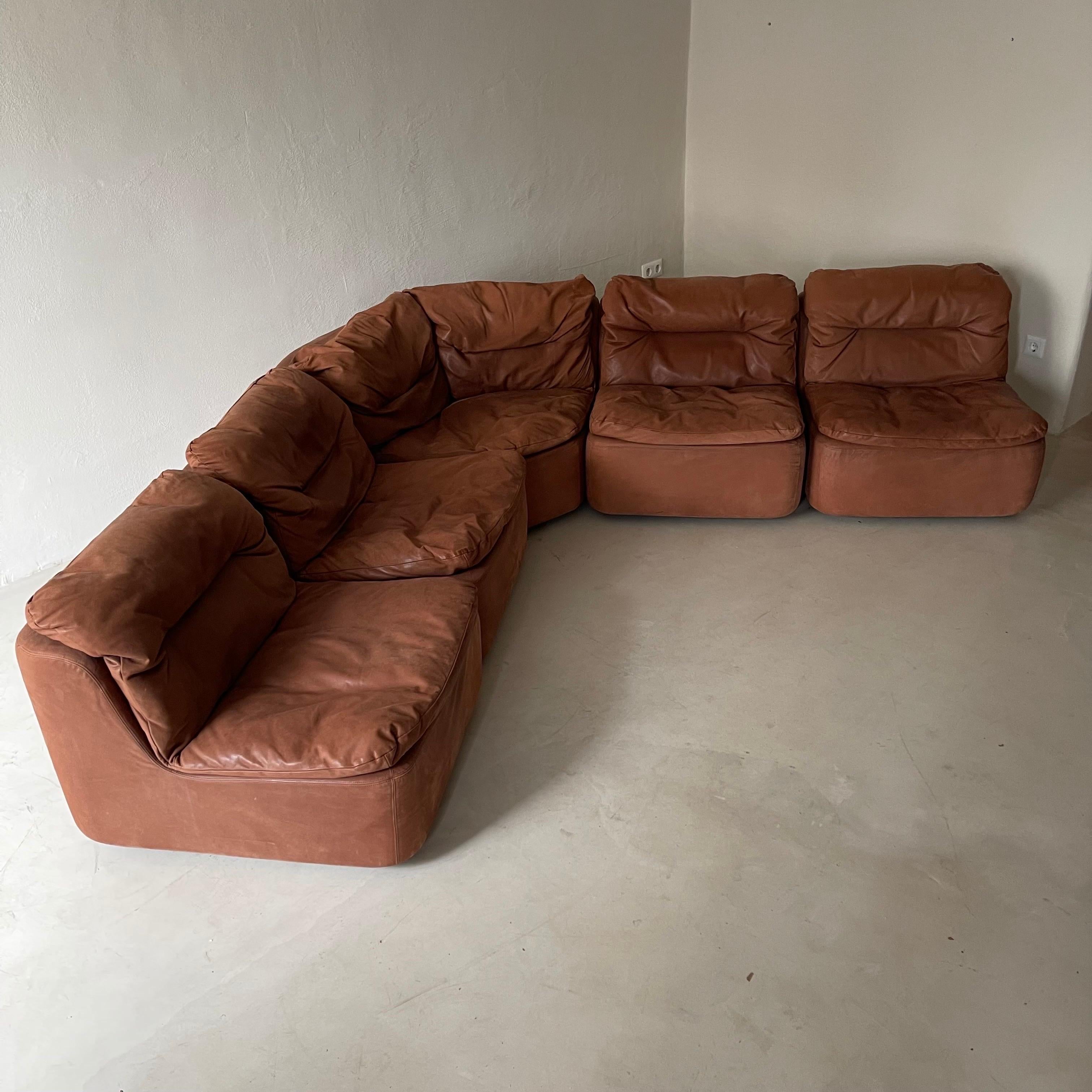 70s modular sofa