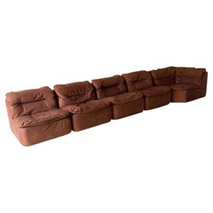 Vintage Modular Sofa by Friedrich Hill for Walter Knoll 1970s