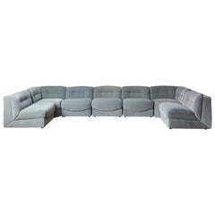Vintage modular sofa, Italy 1970s