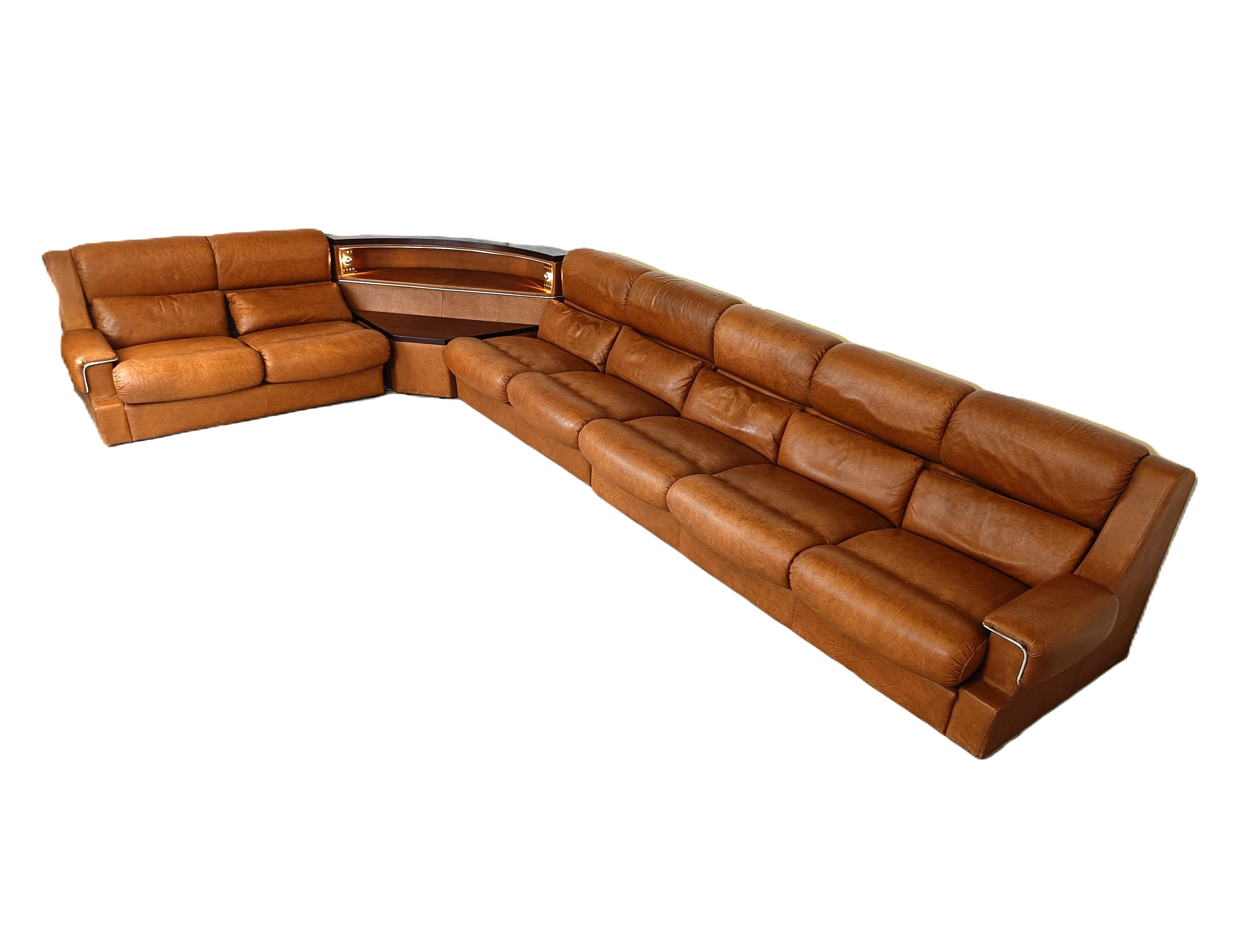 Vintage modular sofa set, 1970s For Sale 1