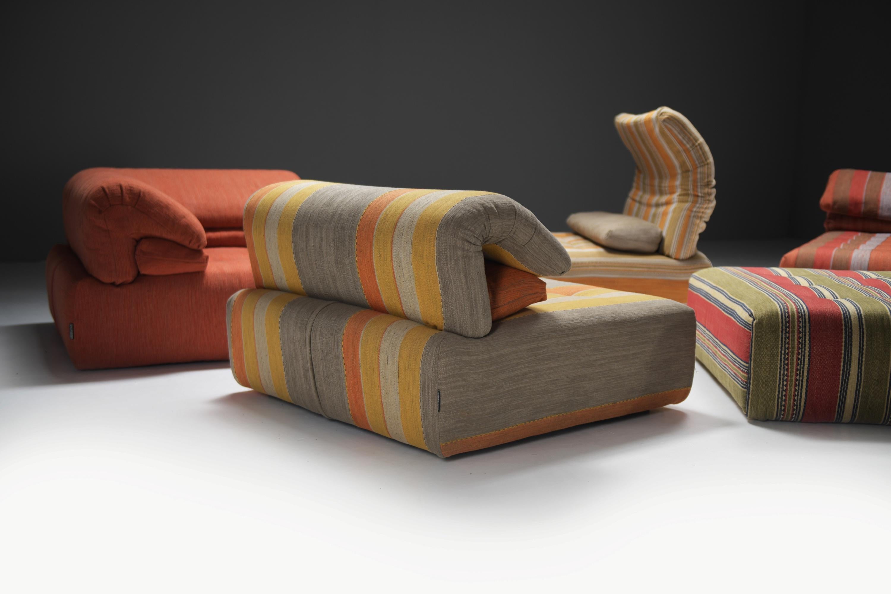 Canapé modulaire Vintage 'Voyage Immobile' par Hans Hopfer pour Roche Bobois France en vente 6