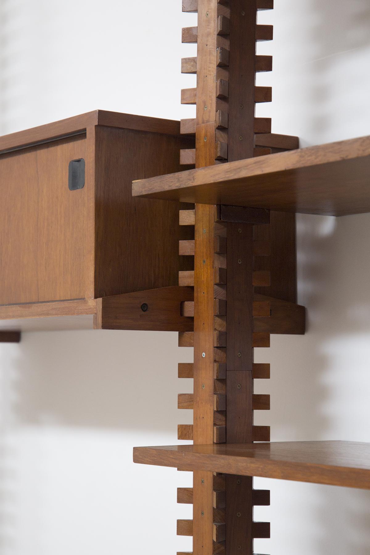 Modulares Holz-Bücherregal von Ico Parisi im Angebot 2