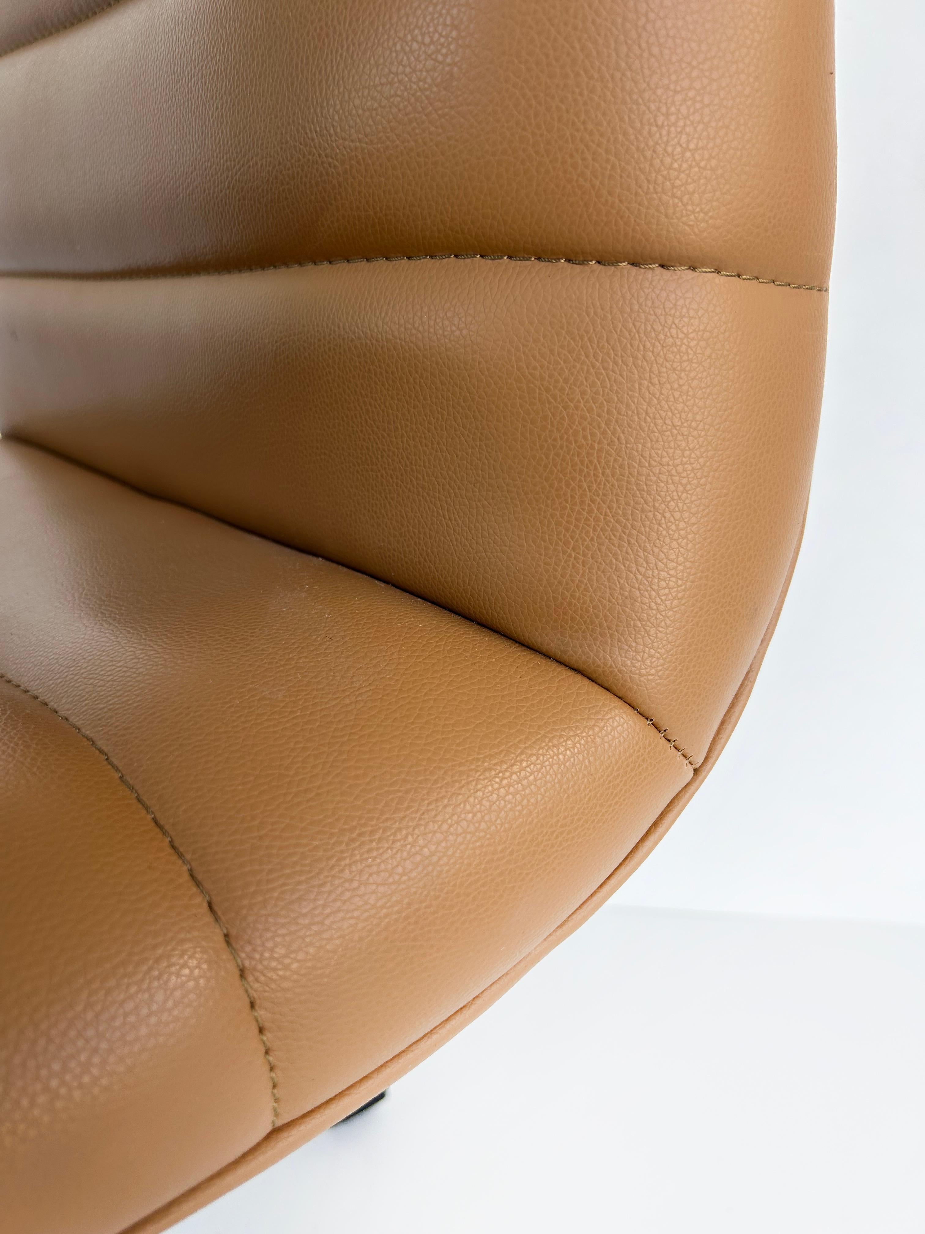 Vintage Modway Chaises de bureau à hauteur réglable sur roulettes, lot de 6 en vente 4