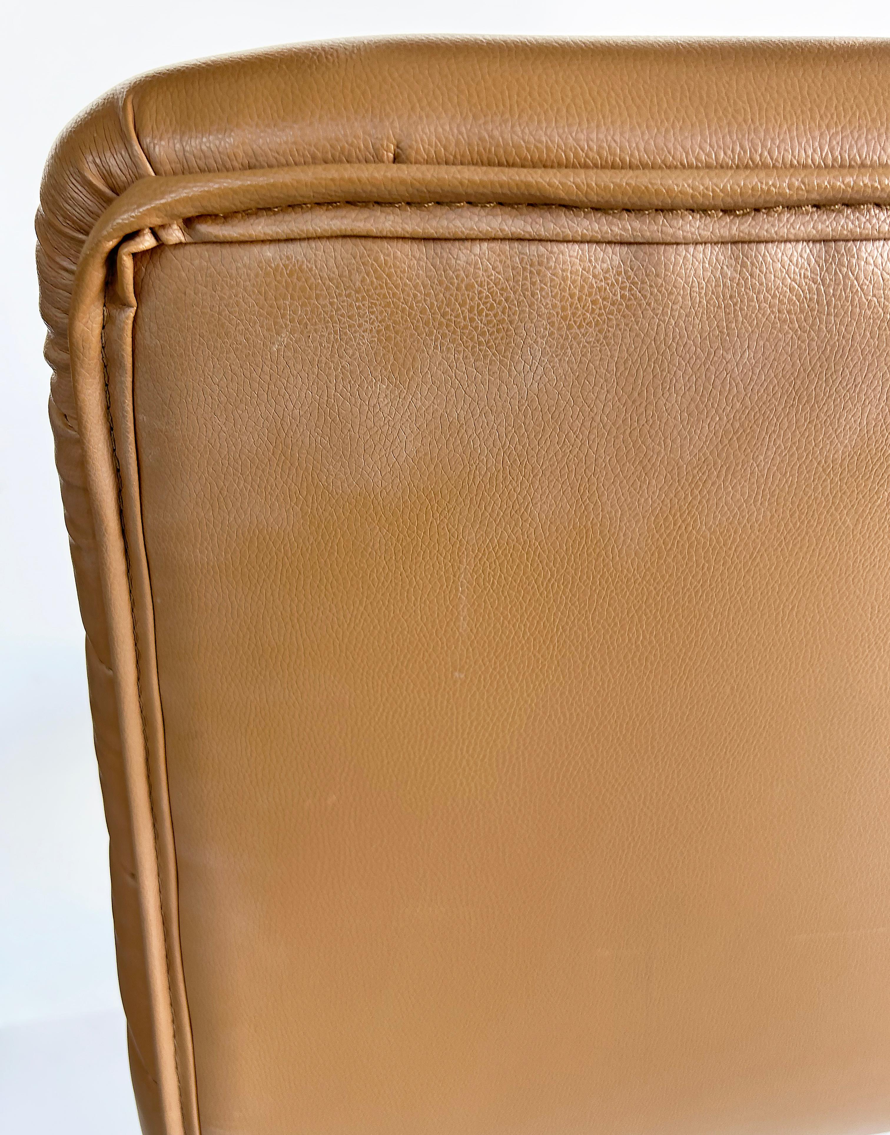 Vintage Modway Chaises de bureau à hauteur réglable sur roulettes, lot de 6 en vente 2