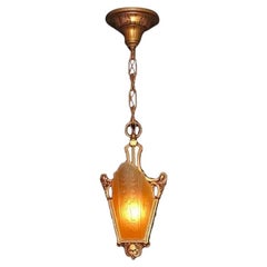 Vintage Moe Bridges Slip Shade Ceiling Pendant vintagelights
