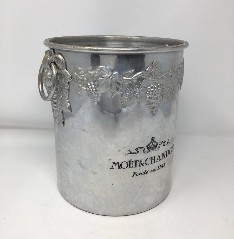 Vintage Moet Champagne Bucket at 1stDibs