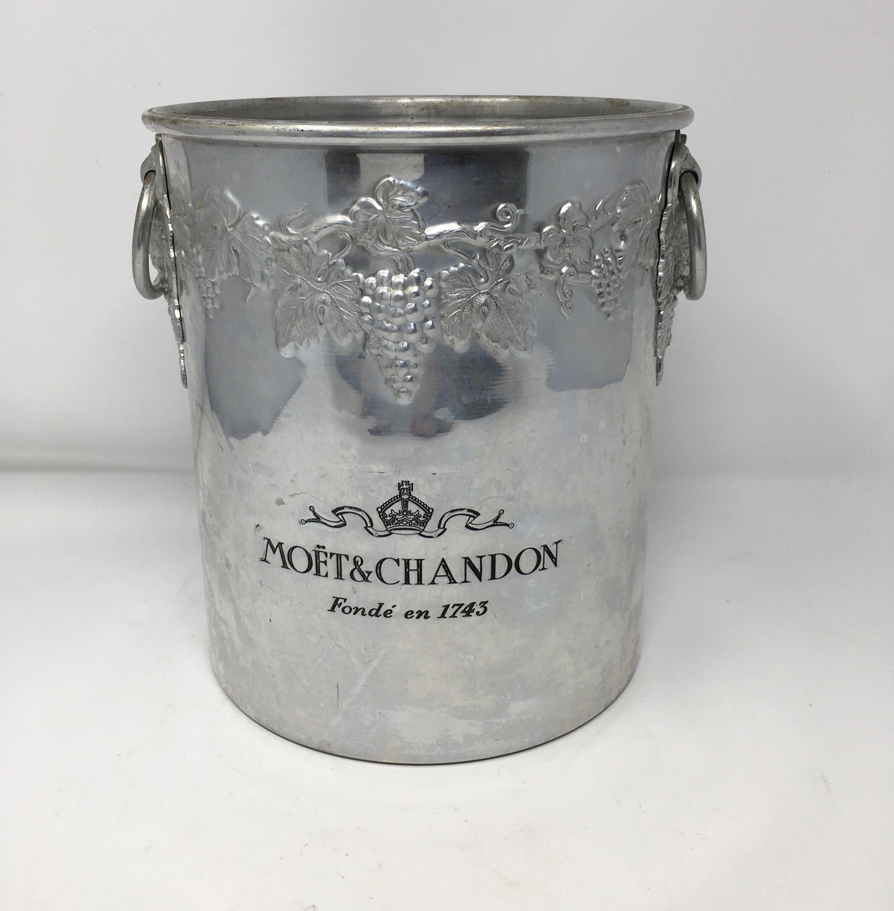 French Vintage Moet Champagne Bucket